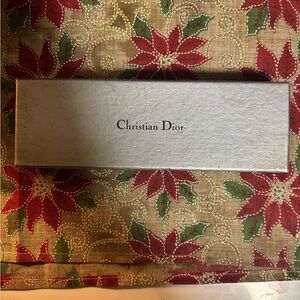 Dior Silver Box with a Christian Dior Bracelet inside